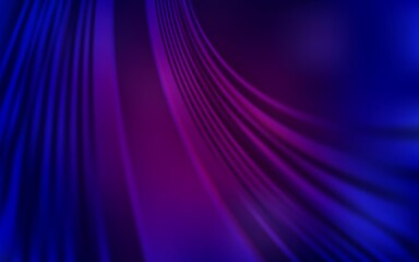 Dark Pink, Blue vector background with lines. Modern gradient abstract illustration with bandy lines. Template for cell phone screens.