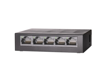 switch 1 Gbps, isolate on a white background