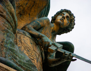 Angle Statue with a Sword