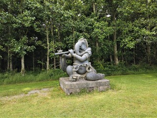 Obraz premium Statues of Hindu Gods and Goddess. Crafts and Arts of India.