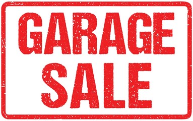 Garage Sale Typography Isolated on White. Rubber Stamp Imitation EffectBest Choice Typography Isolated on White. Rubber Stamp Imitation Effect