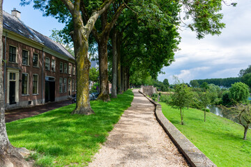 Views of little ancient town with big history Buren, Gelderland, Netherlands