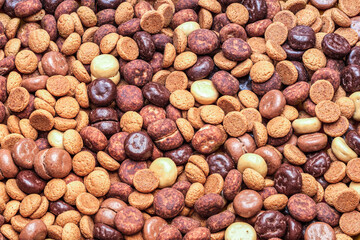 Traditional sweets for the celebration of Saint Nicolas or Sinterklaas, a dutch holiday