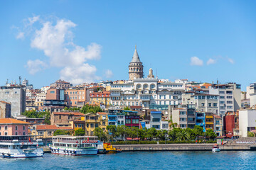 Galata Tower is a tower located in the Galata district of Istanbul. The building, which was built in 528, is among the important symbols of the city