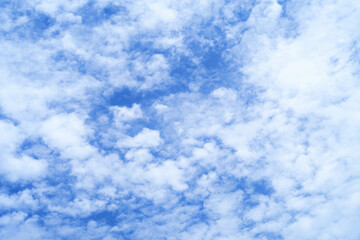 Blue Sky with Clouds, Background Material.