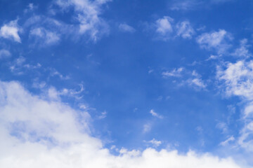 Blue Sky with Clouds, Background Material.