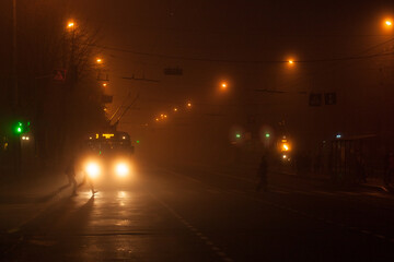 
Night fog