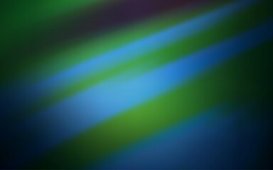 Dark BLUE vector background with stright stripes. Lines on blurred abstract background with gradient. Smart design for your business advert.