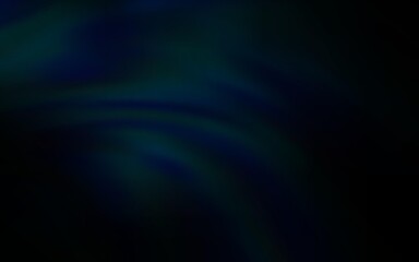 Dark BLUE vector layout with wry lines. A shining illustration, which consists of curved lines. Template for cell phone screens.