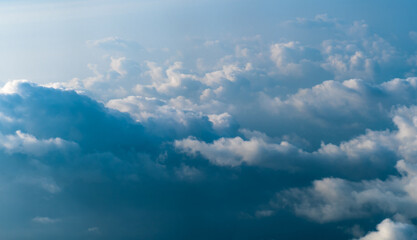 Fototapeta na wymiar Top of beautiful cloudscape