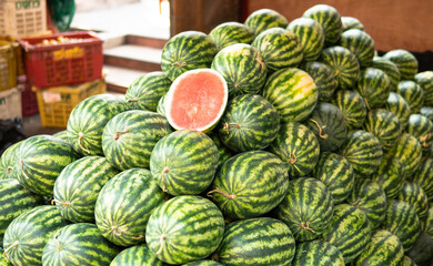 fruit markets of asia. Popular exotic fruits for tourists around the world