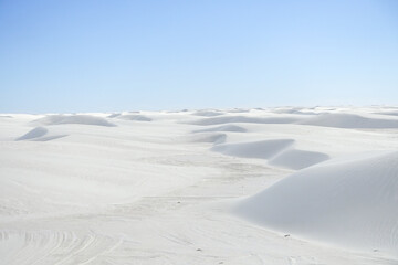 Amazing view in White Sand National Monument.