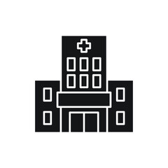 hospital icon vector