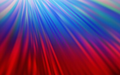 Light Blue, Red vector abstract bright texture. Colorful illustration in abstract style with gradient. The best blurred design for your business.
