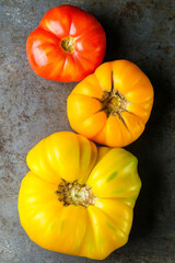 Organic heirloom tomatoes