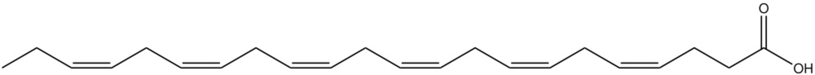 Omega-3, a polyunsaturated fatty acid. 