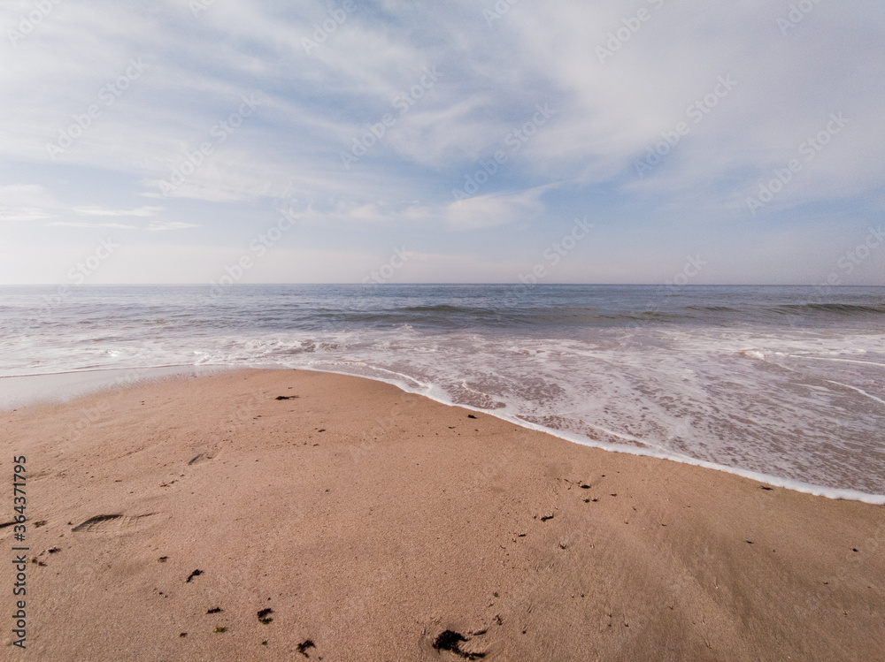 Wall mural kirk park beach at montauk, ny