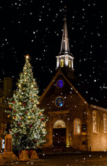 Obraz premium Chapelle de noël