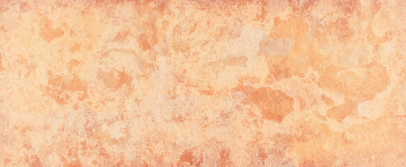 Fototapeta premium Abstract orange background with white texture grunge in marbled vintage pattern, elegant old fall or autumn color paper or website banner design