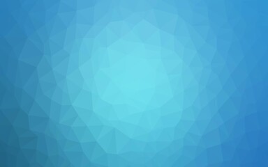 Dark Blue, Red vector gradient triangles template. Modern abstract illustration with triangles. Brand new style for your business design.