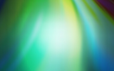 Obraz premium Light Blue, Green vector blurred background. Colorful abstract illustration with gradient. Smart design for your work.