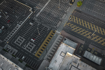 Parking Lot Top Down View