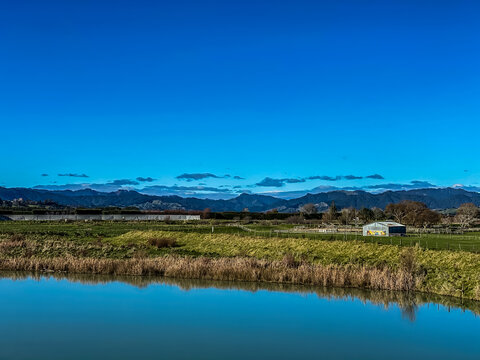 Motu Trail Cycle Way on the eastern Bay of Plenty/Eastland region of New Zealand, Opotiki.