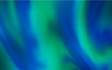 Dark BLUE vector blurred shine abstract background. Abstract colorful illustration with gradient. New style for your business design.