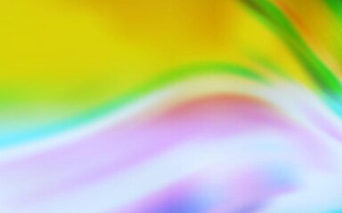Light Blue, Yellow vector blurred bright template. Colorful illustration in abstract style with gradient. New way of your design.
