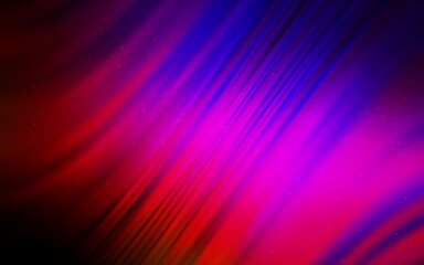 Dark Blue, Red vector background with galaxy stars. Modern abstract illustration with Big Dipper stars. Pattern for astronomy websites.