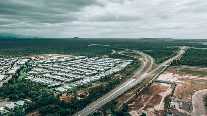 Fototapeta premium Townsville Aerial Landscape