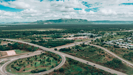 Obraz premium Townsville Aerial Landscape