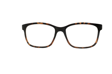 Fototapeta premium Eye glasses Isolated on white with clipping path.