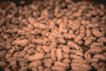 seeds of nuts background