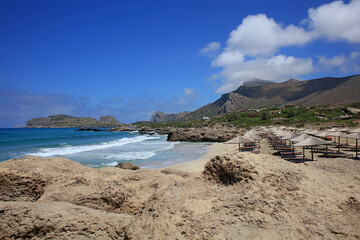 Blue lagoon falassarna beach crete island summer 2020 covid-19 holydays modern high quality prints
