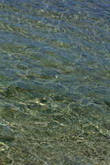 Clean beach crystal water color macro summer background covid-19 falassarna beach modern high quality prints