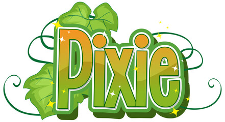 Pixie logo on white background