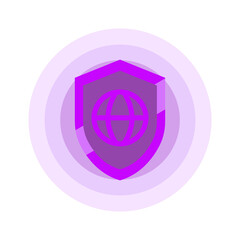 Internet security illustration vector. Suitable for many purposes.