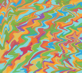 Multi color marble art rainbow color twisted pattern. Abstract background with beautiful gradient.Contemporary fine art. Mixed paints for posters, cards, invitations, wallpapers, websites.