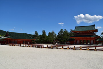 Heian Jingu in Kyoto, Japan