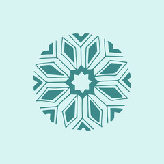 Hand drawn snowflakes. Snowflake isolated on whit background. Snowflakes for design winter prints. Collection drawing Ice crystal ink freehand. Hand drawn Snowflake. Vector