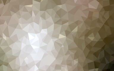 Dark BLUE vector shining triangular layout. Colorful abstract illustration with triangles. Completely new template for your banner.