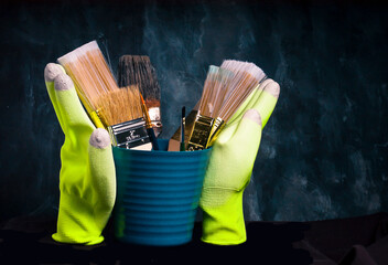 paint brushes