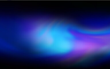 Dark BLUE vector blurred and colored pattern. Creative illustration in halftone style with gradient. Elegant background for a brand book.
