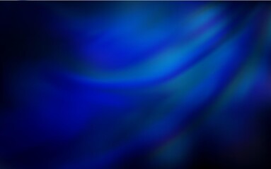 Dark BLUE vector glossy abstract backdrop. Shining colored illustration in smart style. New style for your business design.