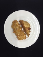 Fried Banana and  Batter Taro  Foods that are high in energy and vitamins