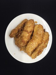Banana Fried Batter  Snacks that are high in vitamins.