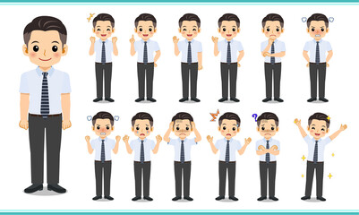 Businessman_Blue tie