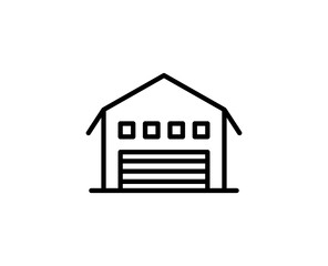 Building  flat icon