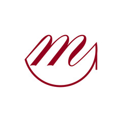 Obraz premium m and a for logo